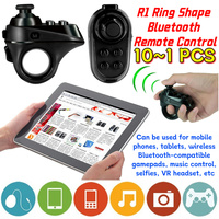 10~1PCS R1 Ring Shape Bluetooth-compatible VR Remote Controller Wireless Gamepad Compatible for iPhone Android Phone VR Headset