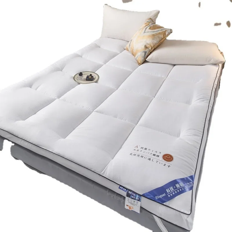 Four Seasons Available Hotel Mattress Simple Comfortable Mattress Pad Thickened Bed Mattress Felt Fluffy Soft Bedroom Furniture