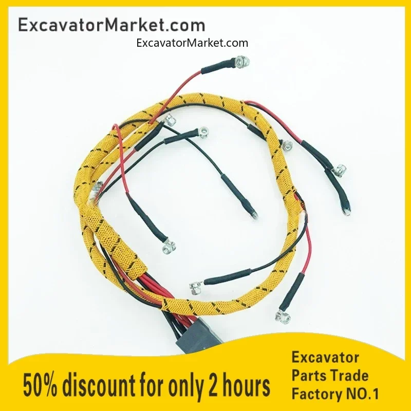 312d 315d 320d 323dl Injector Harness C6.4 C4.2 Engine Cylinder Line Excavator Parts 3054893 305-4893 305-4891