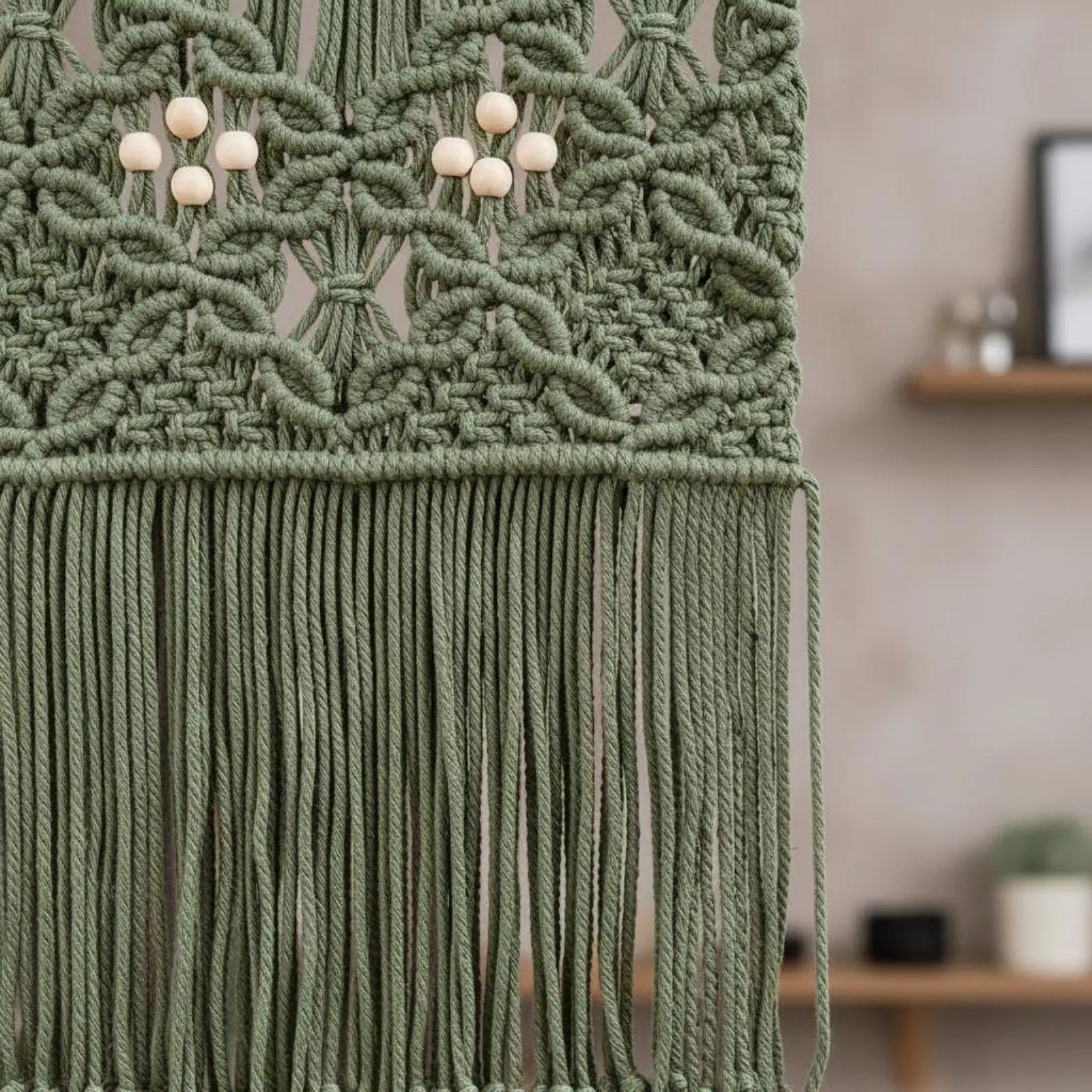 Handmade Woven Wall Hanging Boho Wall Decor Tapestry Cloth for Modern Home Decorations Aesthetic Rooms