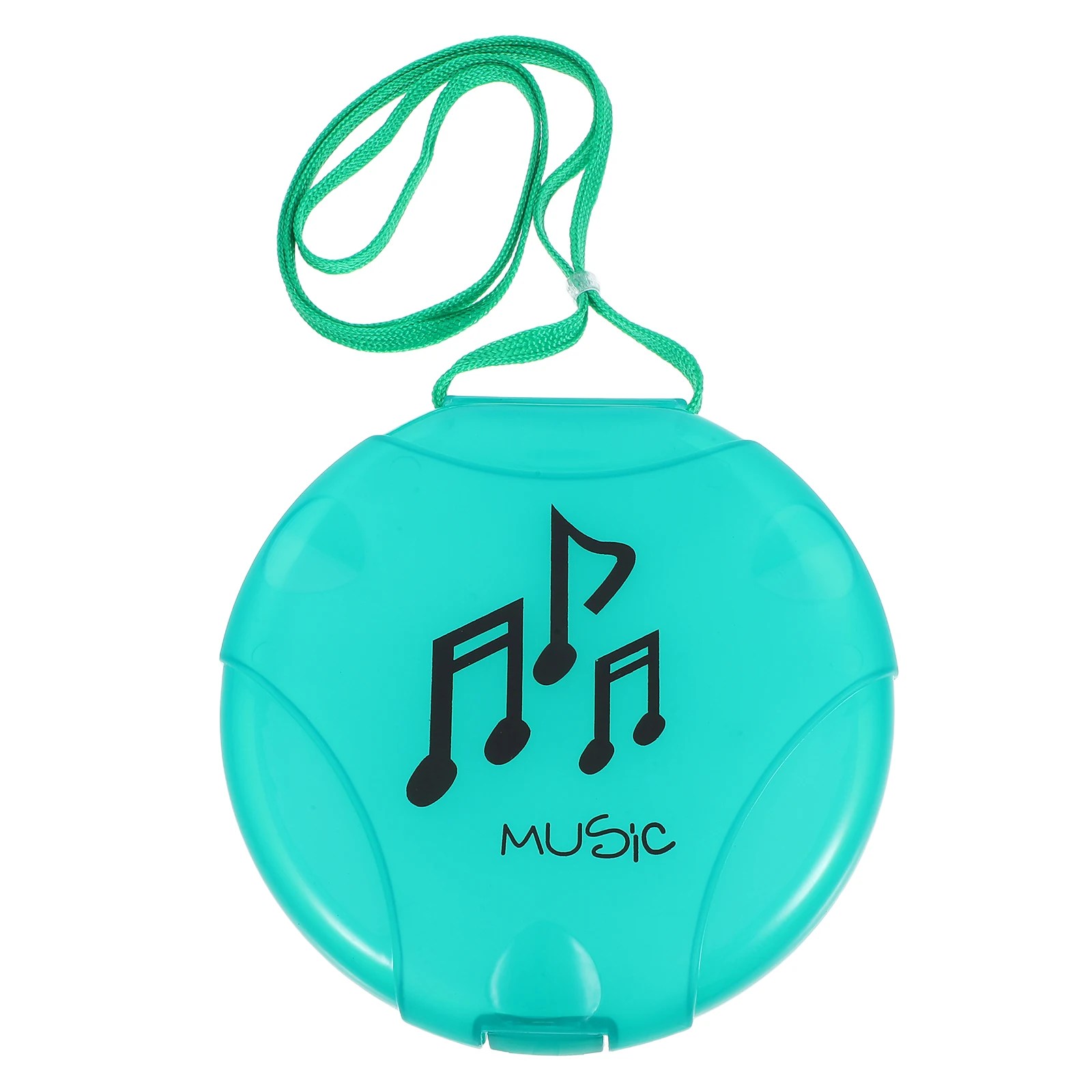 

Multifunctional Round Disc Portable Lightweight Large Capacity Elegant Design Space Saving Album Holder Empty Box