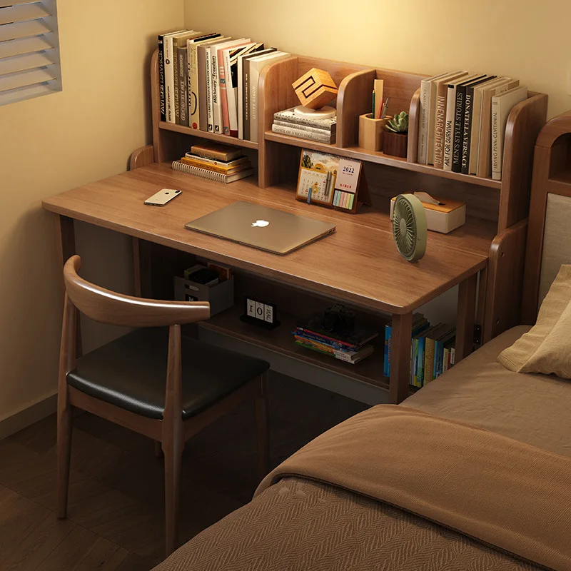 طاولة، أطفال، دراسة، مكتب، طالب، متكامل، رف كتب، قابل للطي، شقة صغيرة، خشب متين، تلسكوبي