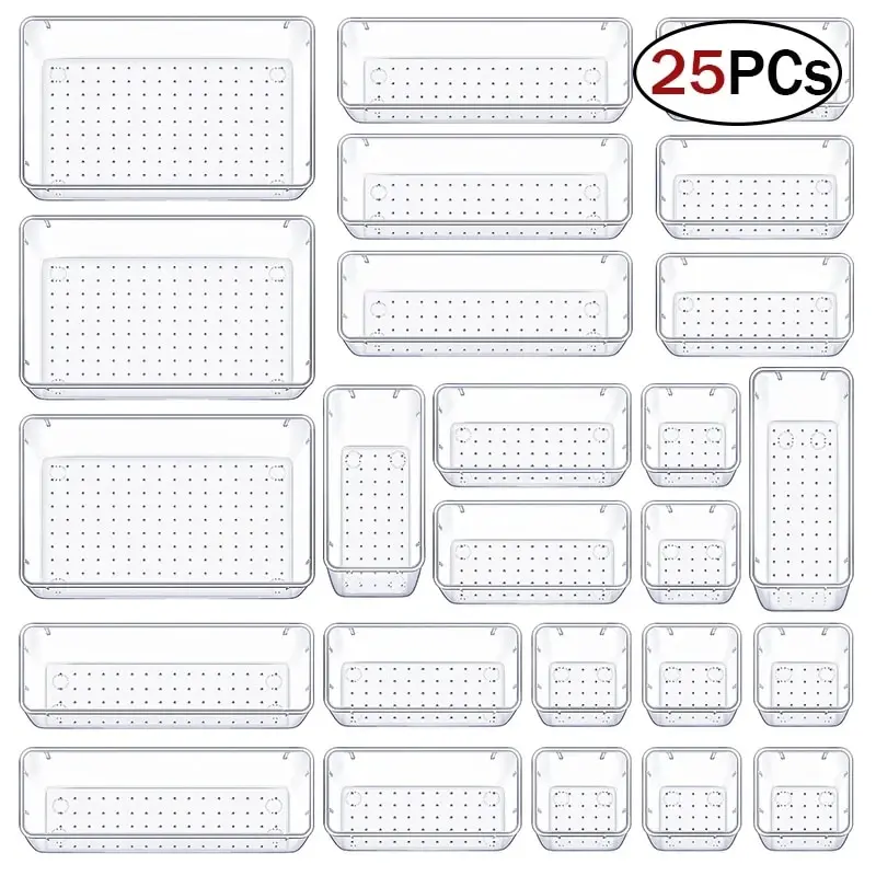 Caja de almacenamiento con artículos diversos de escritorio integrados, caja de clasificación de papelería de oficina, marcadores para estudiantes, almacenamiento de bolígrafos de colores, 13/25 Uds.