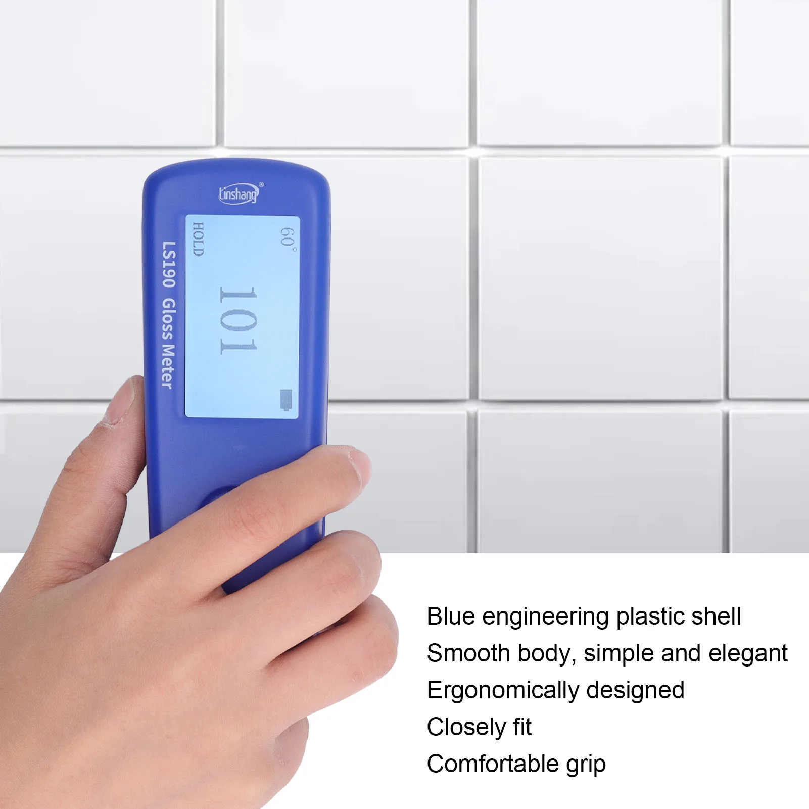 Digital LCD Gloss Meter Paint Surface Glossmeter Accurate Testing Data Stability Continuous Testing Stone Metal Gloss Tester