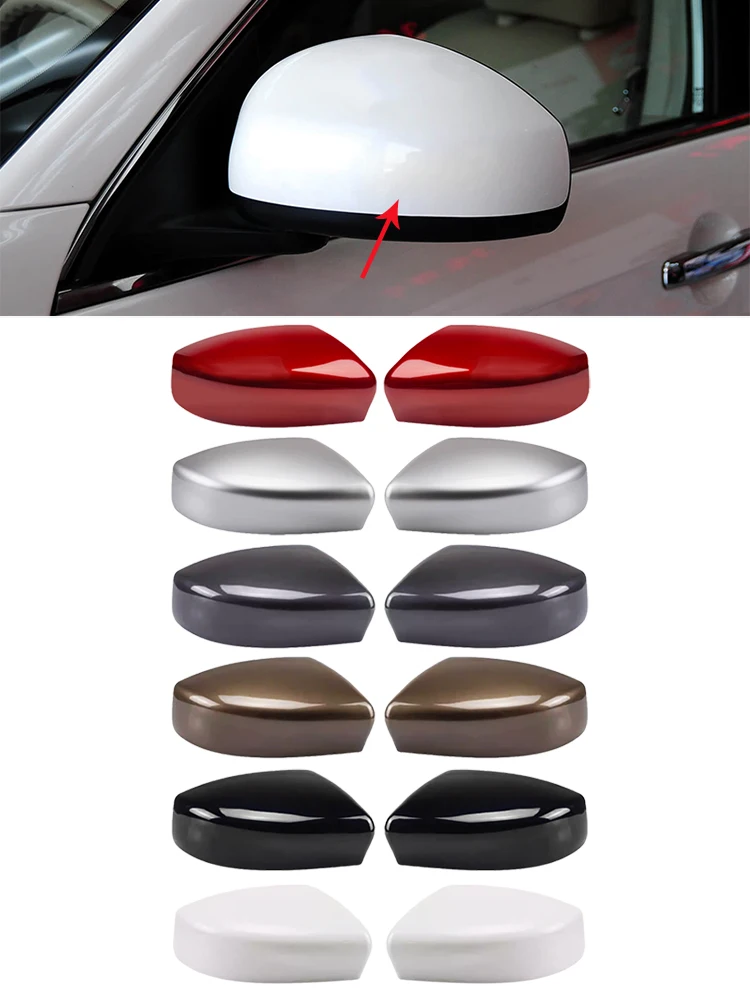 

For Nissan Sylphy Teana Altima Sentra 2012 2013 2014 2015 2016 2017 2018 Side Rearview Mirror Cover Lid Wing Shell