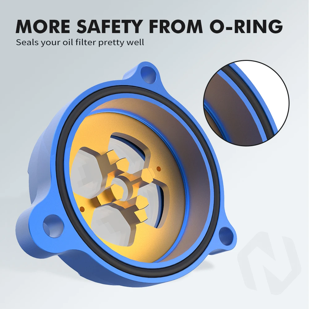 

NICECNC Aluminum ATV Oil Filter Cover Guard Cap For Yamaha Raptor 700 YFM700 YFM700R YFM700RSE 700R YFM700R YFM700RSE YFM700RSL