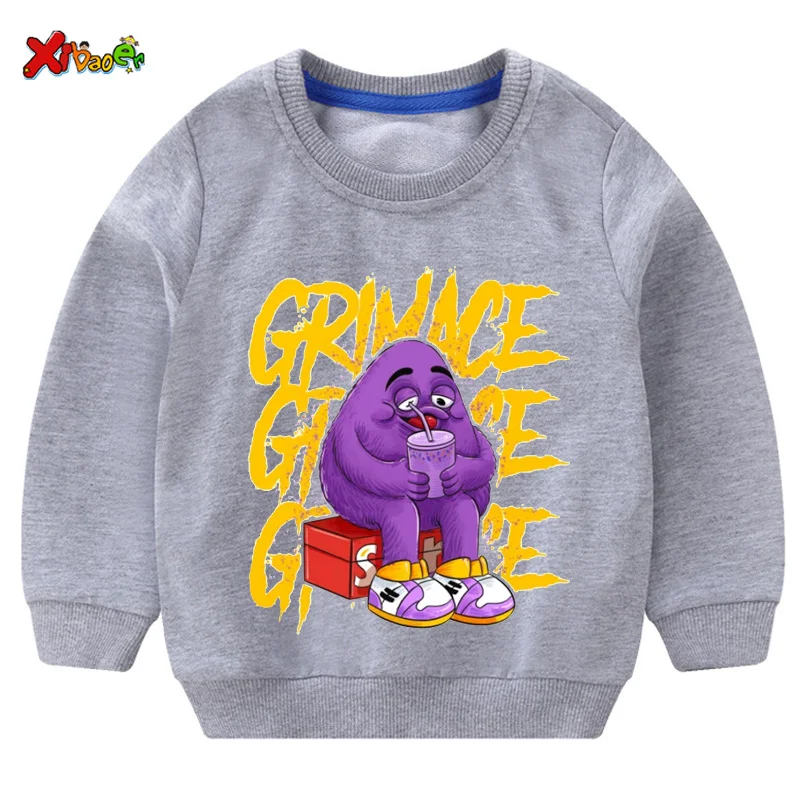 

Boys Girls Sweatshirt Kids Hoodies Sweatshirts Outfits Toddler Baby Clothing Girl Casual Pullovers Sweater Children Clothing Top