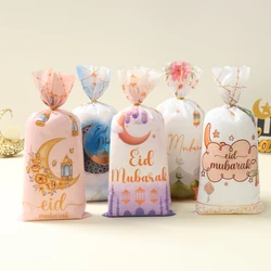 Ramadan Decoration Gift Bags EID Mubarak Decor 2025 For Kids Candy Bags Ramadan Kareem Islamic Muslim Party Eid Al Adha Gifts