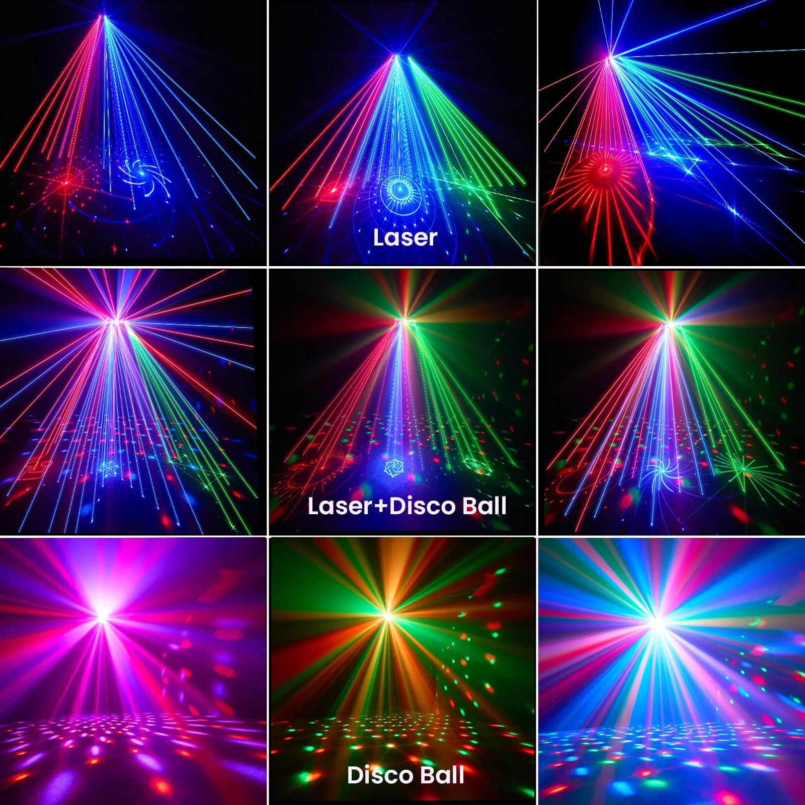 Рисунок 3 - 7IN1 DJ Лазерные фонари RGB Лазерный