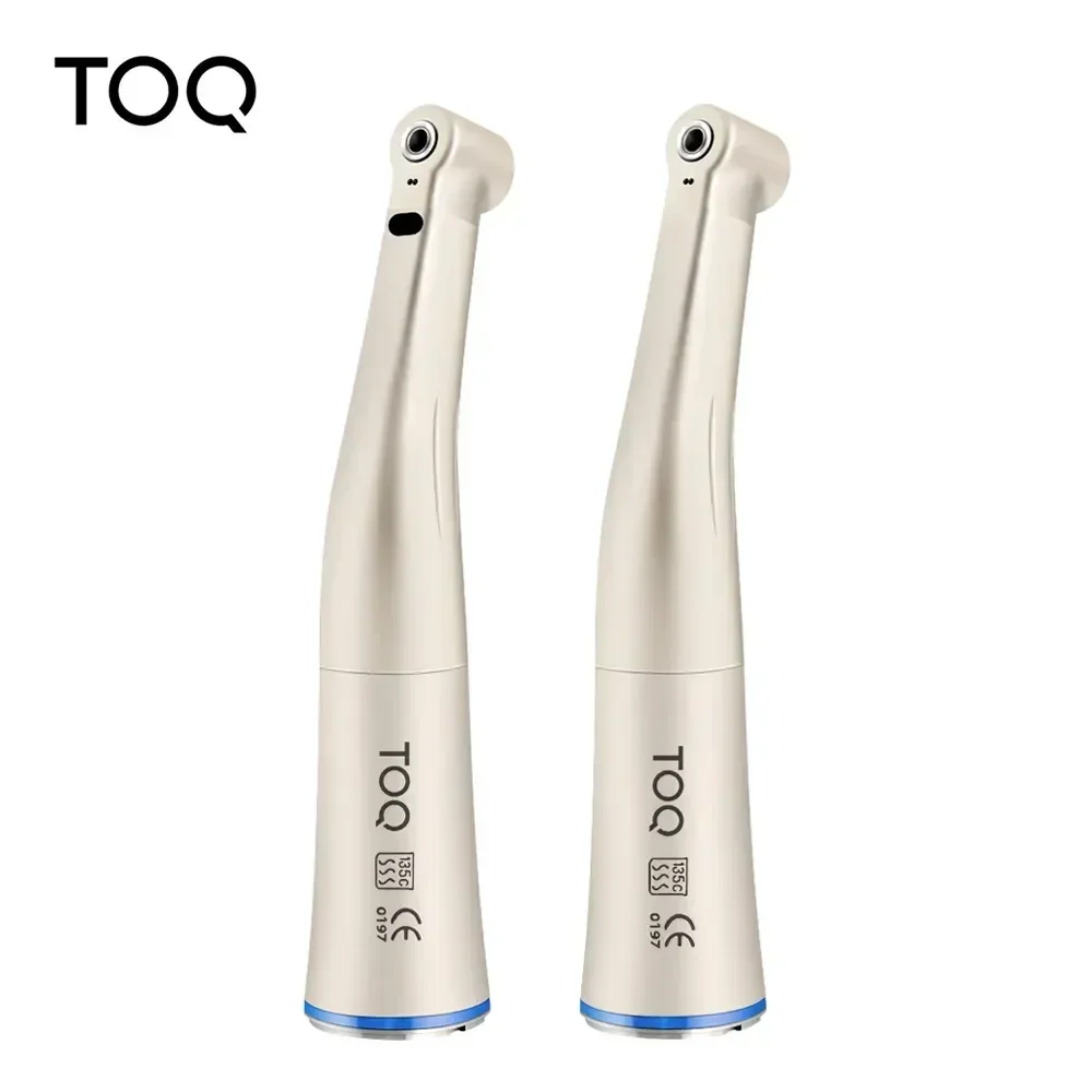 1:1 Contra Angle สเปรย์น้ําภายในไฟเบอร์ออปติก Handpiece ความเร็วต่ําพร้อมวัสดุสิ้นเปลืองทันตกรรม CA bur