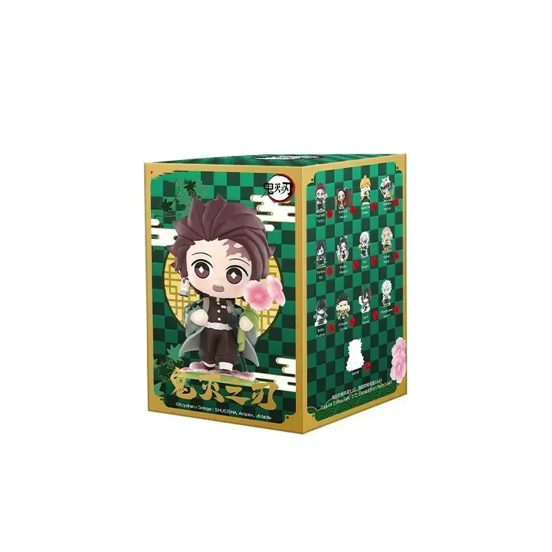 Pop Mart Demon Slayer Geboorte Bloem Serie Blind Box Guess Bag Mystery Box Speelgoed Pop Leuke Anime Figuur Ornamenten Gift Collection