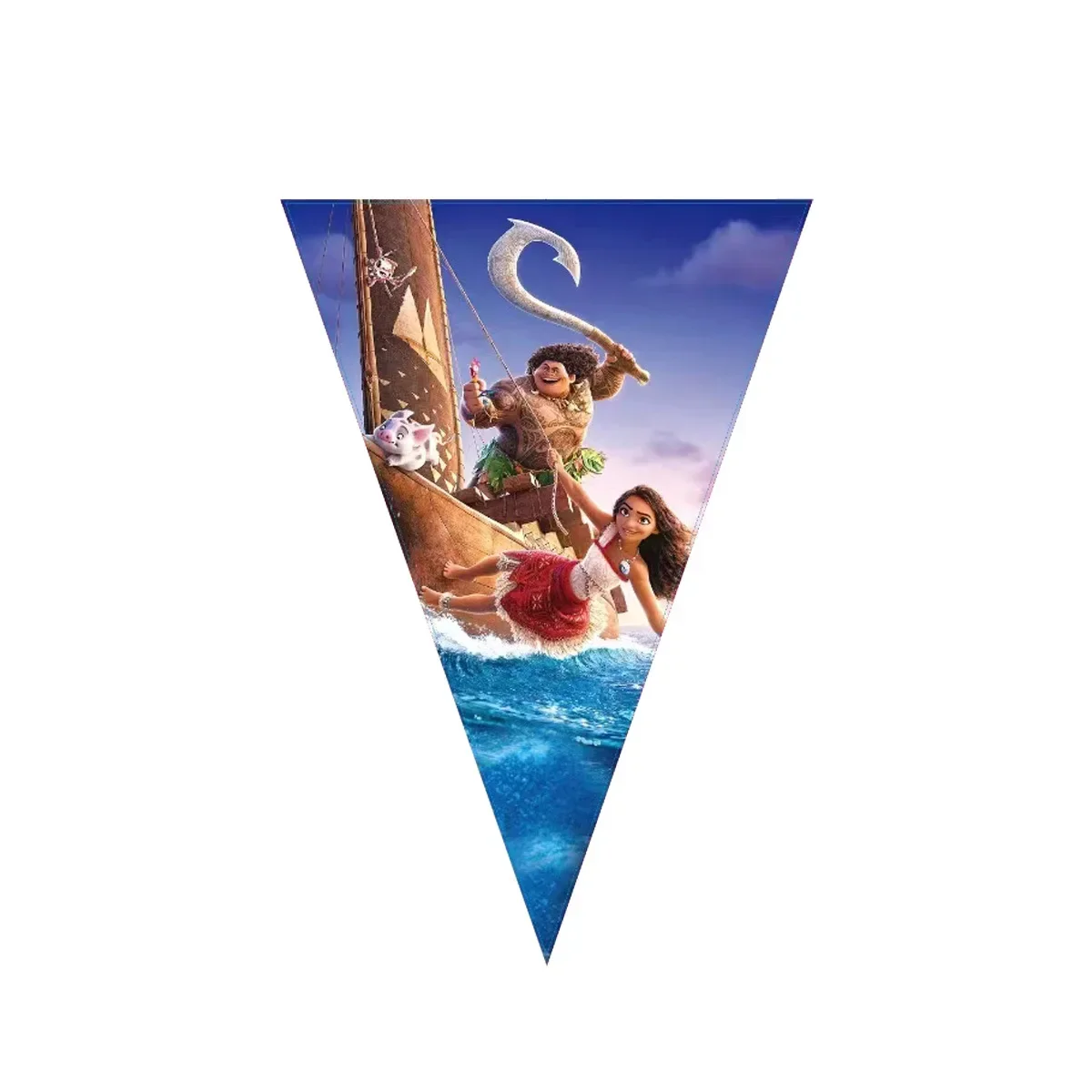 Топпер для торта Disney Moana2, принадлежности для дня рождения, одноразовая посуда для вечеринки, детский топпер для торта на день рождения, украшение