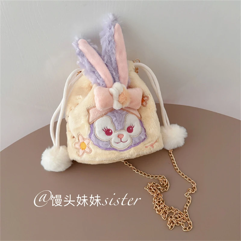 Schöne stellalou Kordel zug Tasche kawaii Anime Linabell Gelatoni Kosmetik tasche Plüsch tasche Geldbörse Umhängetasche Mädchen Student