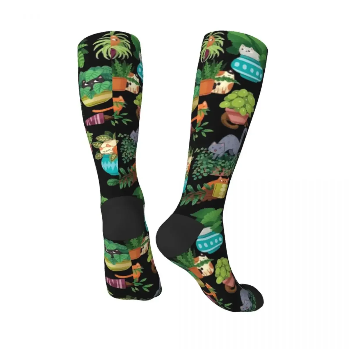 Cats And Plants Socks anti-slip kids new in's Men Socks Women's