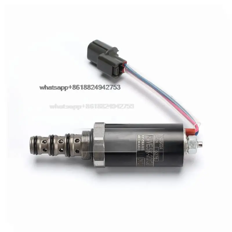 Hot sale SK200-2 excavator rotary solenoid valve YN35V00005F2/ KWE5K-20