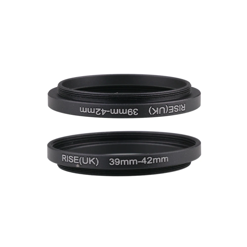 RISE(UK) 39mm-40.5mm/39mm-42mm/39mm-46mm/39mm-49mm/39mm-52mm Step up Filter Ring Adapter Ring for Sony Nex Canon Fuji Lens