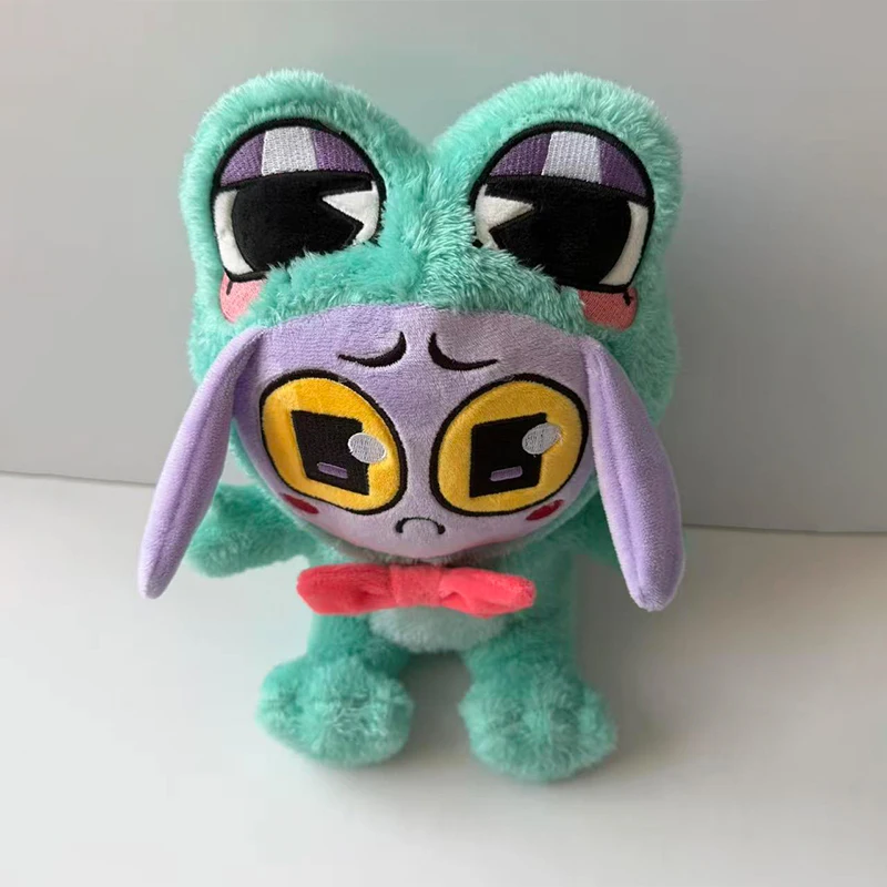New Anime Frog Rabbit Combined Plush Doll Cute Cartoon Stuffed Doll Kawaii Plush Toy Collectible Plush for Fans Birthday Gift