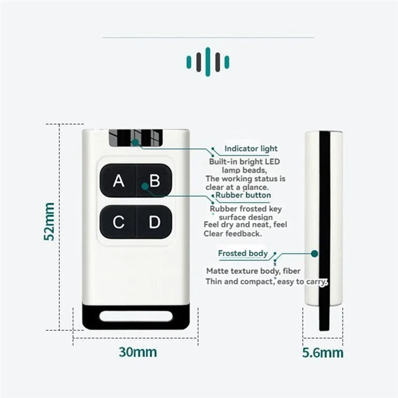 EDT-10PCS 315Mhz ناسخ ريموت كنترول باب المرآب التحكم عن بعد للمرآب سيارة كهربائية العارض الستائر الكهربائية