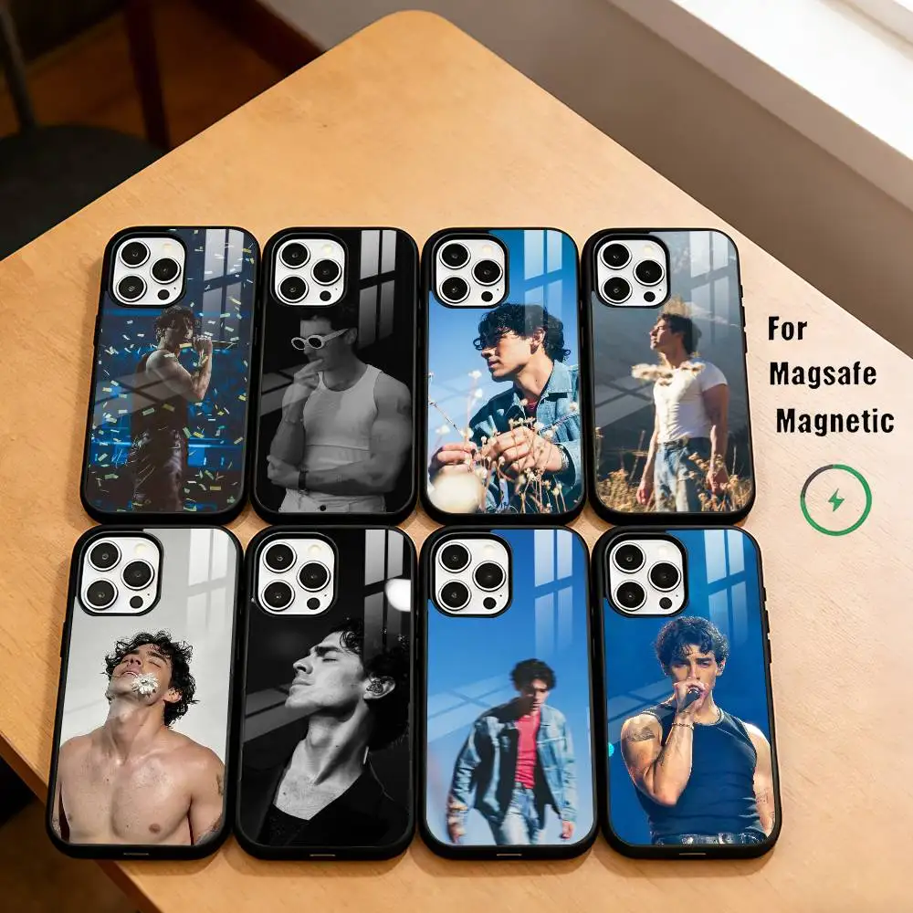 

Renowned DJ J-Jonas B-Blue Phone Case For iPhone17,16,15,14,13,12,11 Plus,Pro Magnetic with Magsafe Wireless Charging