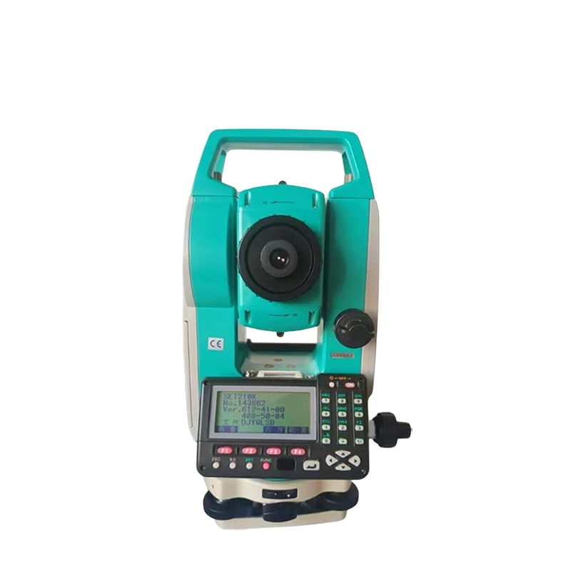 SET210K Totalstation 2" Vermessungsreflektorlose 500 m gebrauchte Totalstation