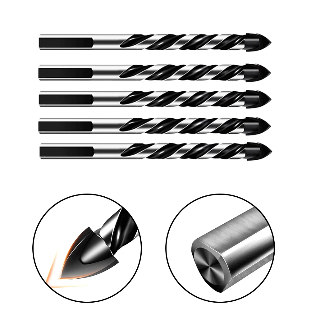 High Quality Drill Bit Triangular Replacement Set Glass High Hardness Porcelain Tile Power Tools Tungsten Carbide