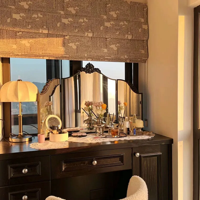 Dressing Table Folding Mirror Decoration Makeup Aesthetic Girls Funky Vanity Mirror Decoration Nordic Espelhos Home Products
