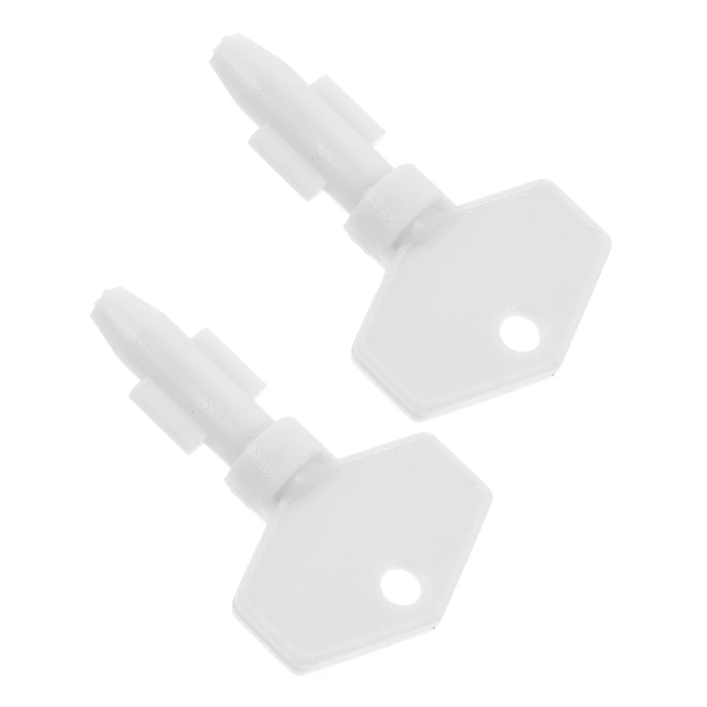 

Tissue Box Key for Toilet Paper Dispenser Universal Replacement Commercial Keys Holder Switch Longlasting Plastic Easy Clean