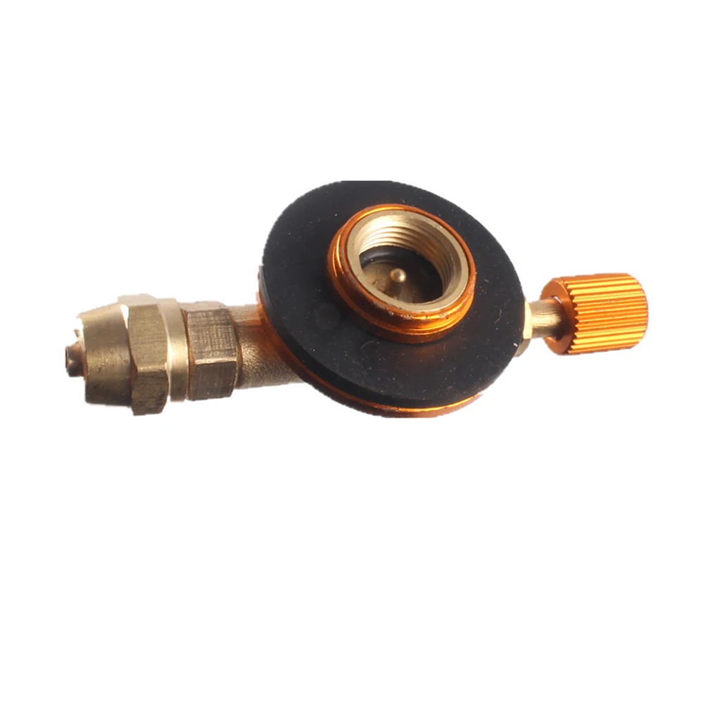 

Tank Inflation Valve Metal Pu Adapter Self-Closing Connector Safe Refill Tool For Flat Tin Stove Conversion Household Liquefied