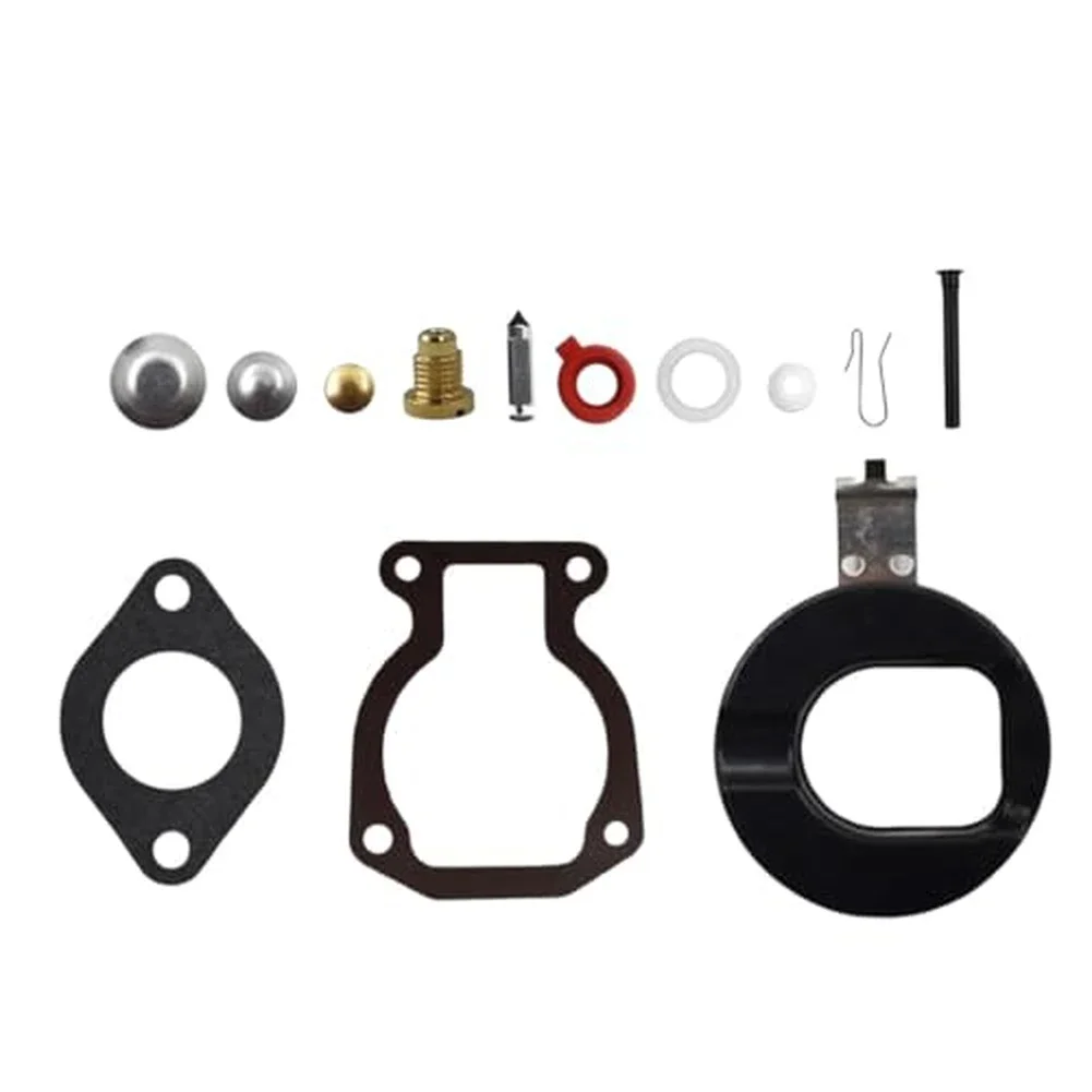 Carburetor Rebuild Kit for Johnson 9.9HP and 15HP Outboard Engines 1974 to 1988 with Float Assembly and Internal Seals