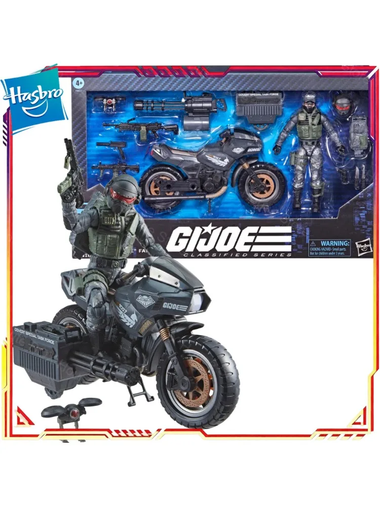 AliExpress Hasbro Original In Stock G.I. Joe GI Joe Classified Series 6" 127 Night Force Jason Shockwave Faria Cycle Action Figure Model Toy Gift