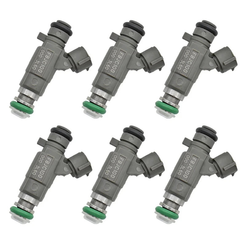 

6Pcs Fuel Injectors Nozzle 16600-2Y915 166002Y915 FBJC100 For Nissan X-Trail T30 T31 2.5 Infiniti Petrol Nozzle