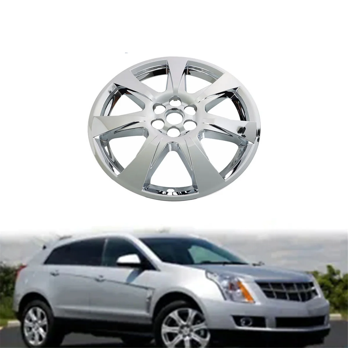 Car Clad Cover Wheel Rim 20 Inch for Cadillac SRX 2010-2016 22770789 9597418 Wheel Chrome Rim Assembly