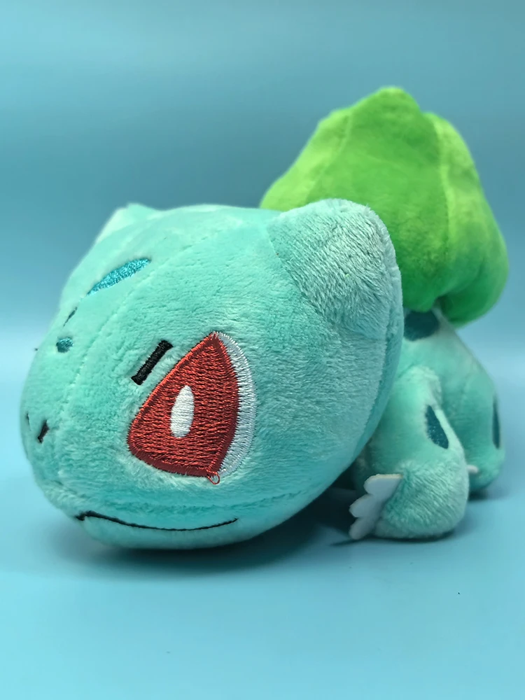 Pokemon LEGENDS Z-A Bulbasaur Kikker 5 inch knuffel, Scarlet Violet Teddy Doll, Nintendo Sword en Shield knuffeldier