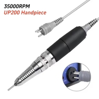 Nail Art Machine Handpiece 3 Pin for Up200 Core Electric Manicure Pen 35000 Rpm Electric Nail Drill Handpiece Pedicure Tools