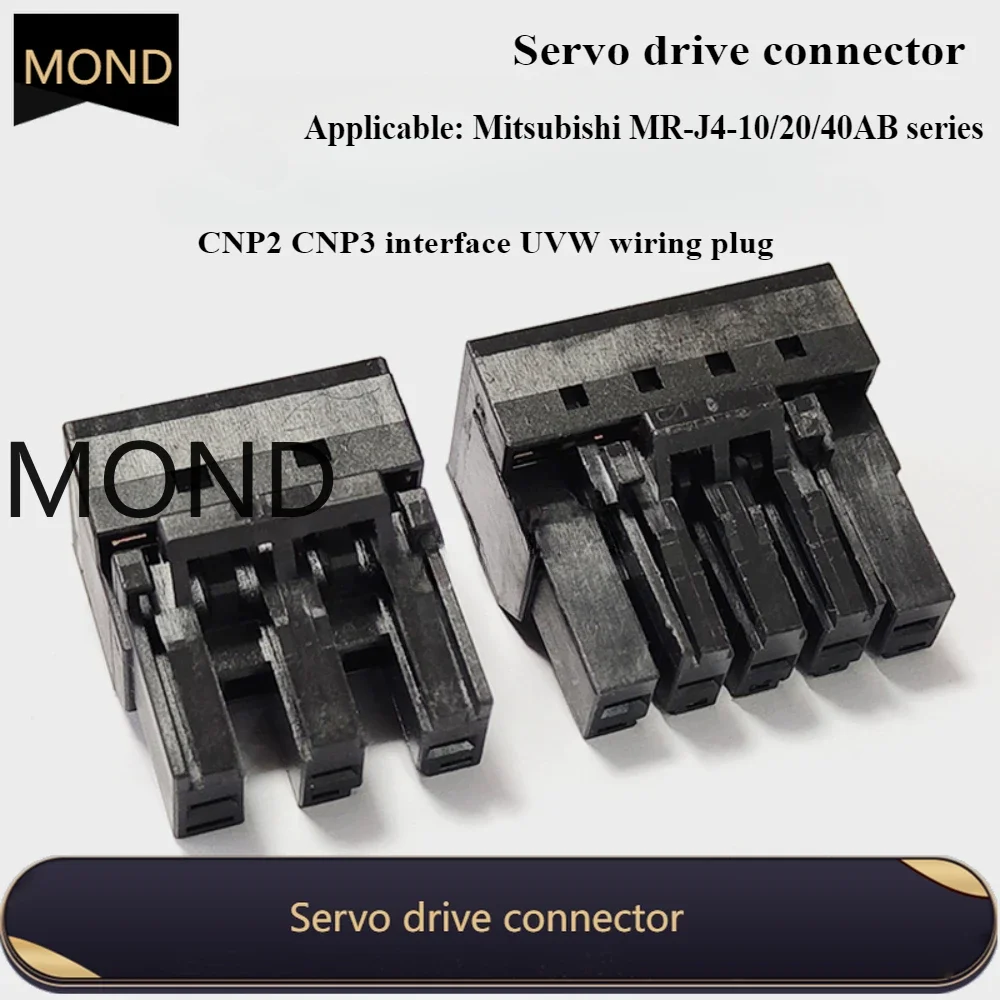 Mitsubishi servo drive MR-J4 series wiring plug CNP2 CNP3 interface high-power terminal domestic replacement