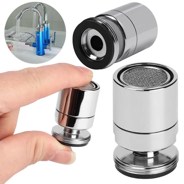 1 szt. Domowy kran Aerator opryskiwacz Aerator do zlewu 360 stopni obrotowa dysza kranowa odporna na zachlapania Bubbler kuchnia oszczędzająca dysze wodne