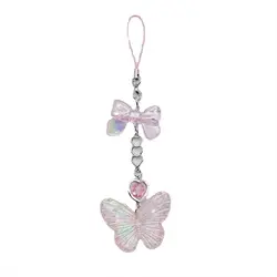 Handmade Cute Hanging Chain Beaded Chain Gool Girl Bag Charms Cellphone Strap Mobile Phone Strap Phone Pendant Mobile Lanyard
