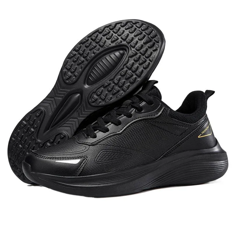 2026 New Running Shoes Men Outdoor Anti Slip Trekking Shoes Leather waterproof Sneakers Men Trend Sports Shoes Men Size 39-45