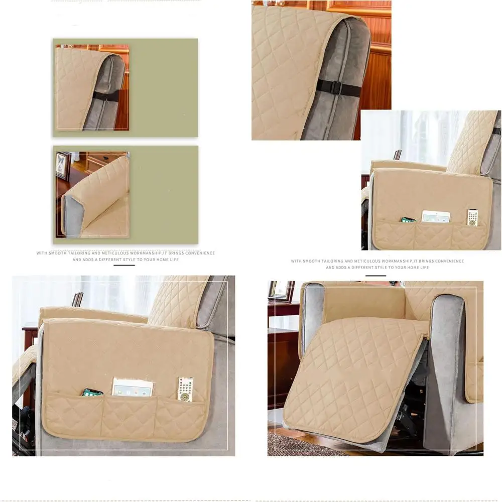 

Waterproof and Pet-Friendly Couch Cover with Built-in Chair Seat Protector for Easy Cleaning