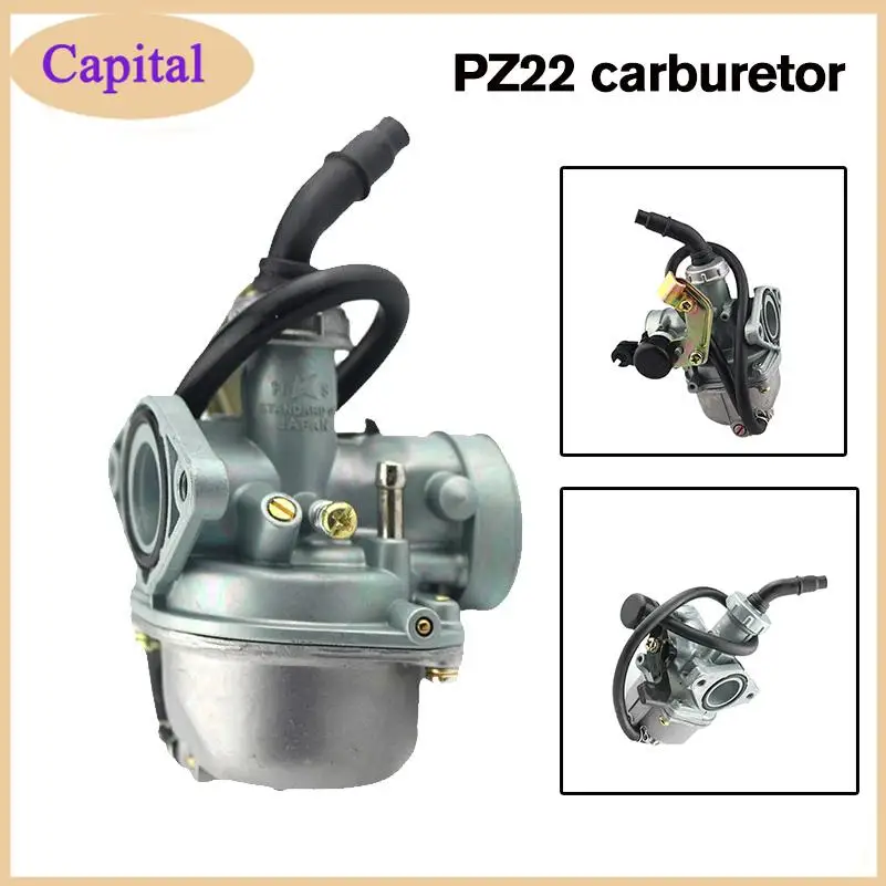 Motorcycle Carburetor Engine PZ22 22mm Carburetor For 125cc KAYO Apollo Bosuer Xmotos Kandi Dirt/Pit Bikes MOTO