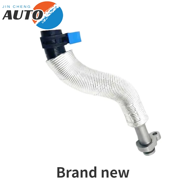 9806186880 V861706980 Turbocharger Oil Return Pipe Joint For Peugeot 307 308 408 508 C4 C5