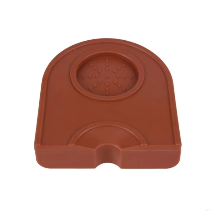 D0AB Silicone Coffee Tamper Mat Non-slip Espresso Tamper Silicone Pad Heat Resistant