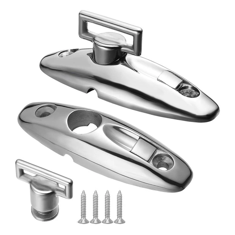 Bimini Top Deck Hinge Swivel Quick Release Boat Hanger 360 Degree Swivel Hinge