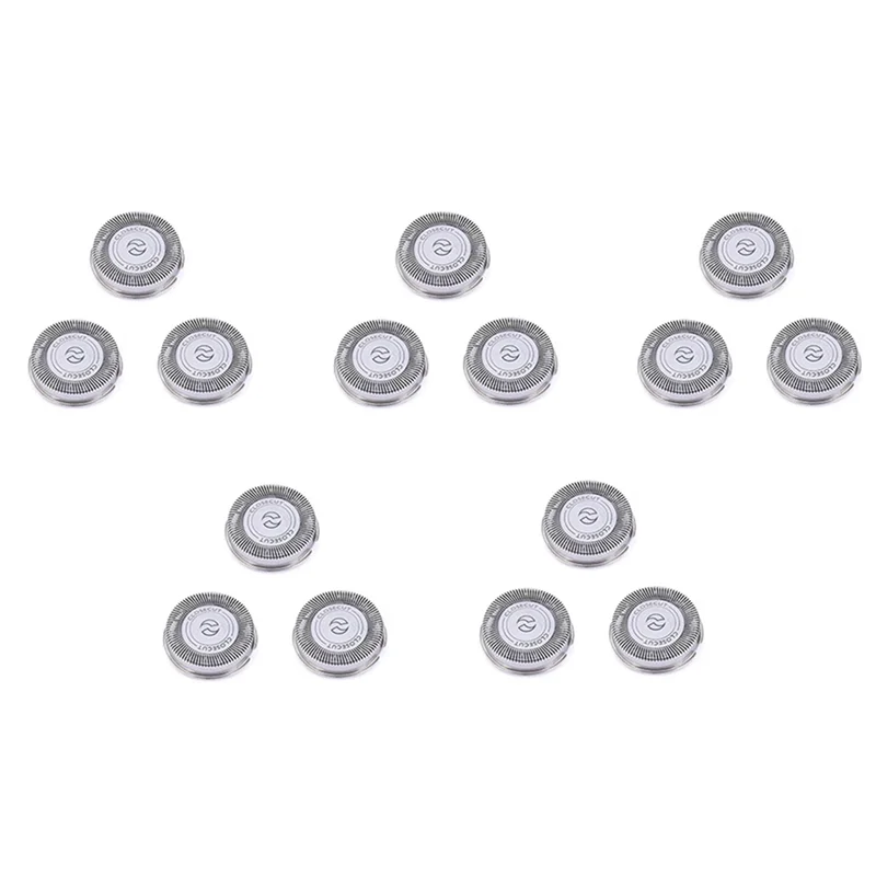 

B59B-15Pack Сменные головки SH30 для бритв Norelco серии 3000, 2000, 1000 и S738, с прочными острыми лезвиями