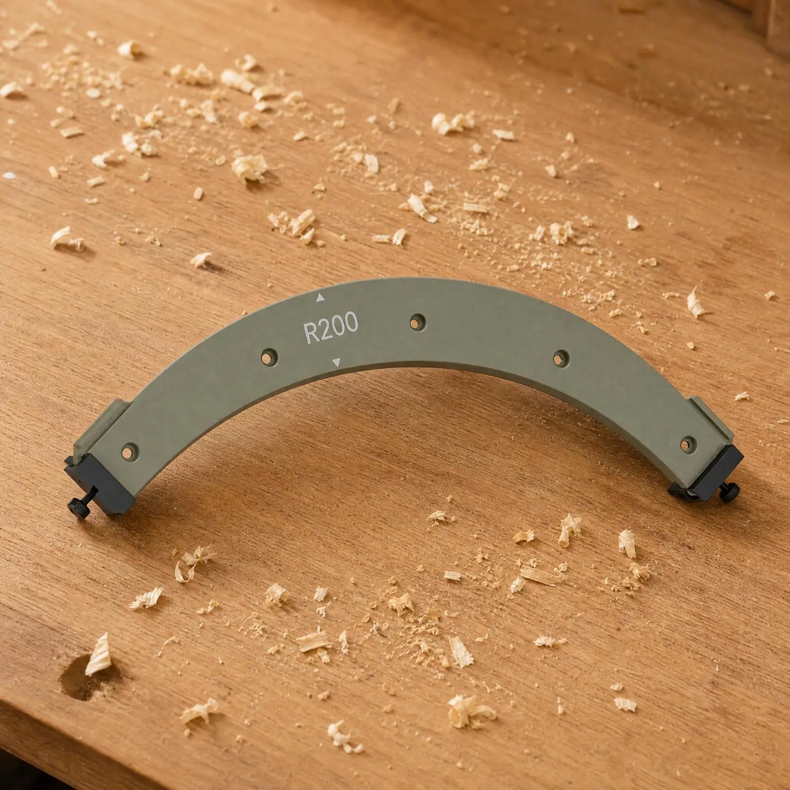 Corner Arc Trimmer Plastic Curved Template Router Guide for Cabinet Edge Shaping Furniture Drilling Templates Woodworking Tool