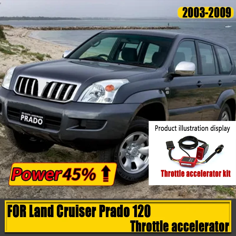

Throttle Accelerator For 03-09 Toyota Land Cruiser Prado 120 Improve performance Increase power Sports switch