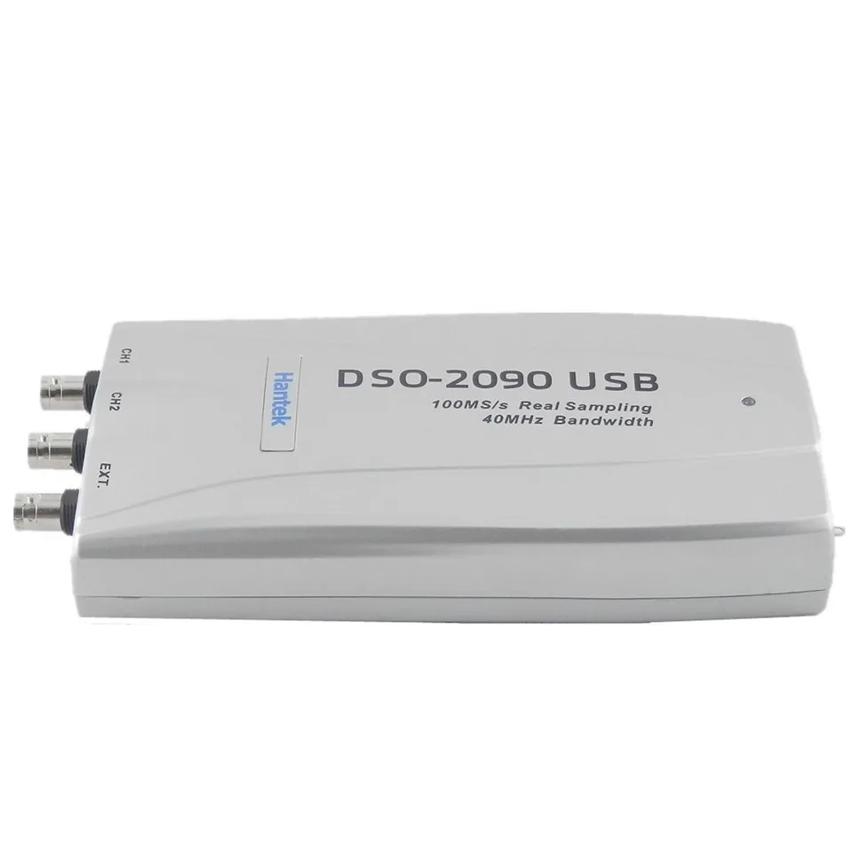 Hantek DSO-2090 40MHz 2 Channel Analog Bandwidth Portable Oscilloscope PC USB Virtual  Oscilloscope 100MSa/s