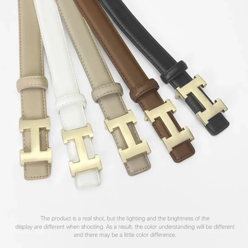 

2025 Women's Leather Belt | Denim Personality Style Decoration | Women with Alloy Belt Dress and Thin waist belt