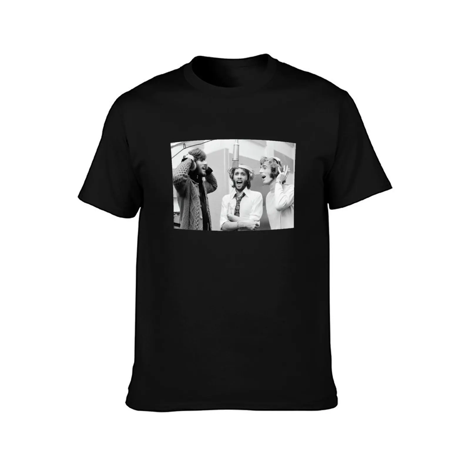 1970's Classic Bees Gees Wiston Casco T-Shirt Anti-Pilling Casual T-Shirt