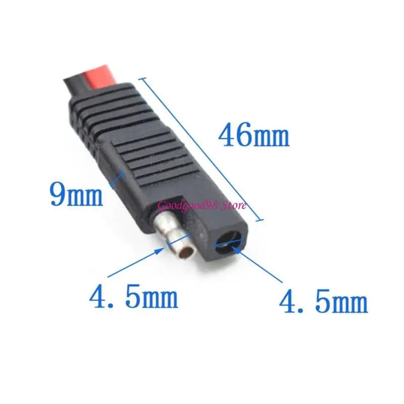 2 Pin Wiring Cable 12AWG for Battery Hookup and Panel Routing 